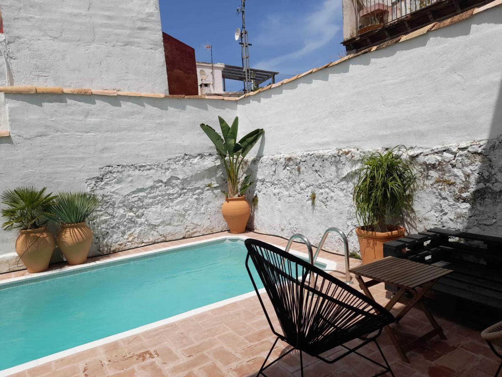 Hébergement de vacances Casa Del Castillo Con Piscina Dénia